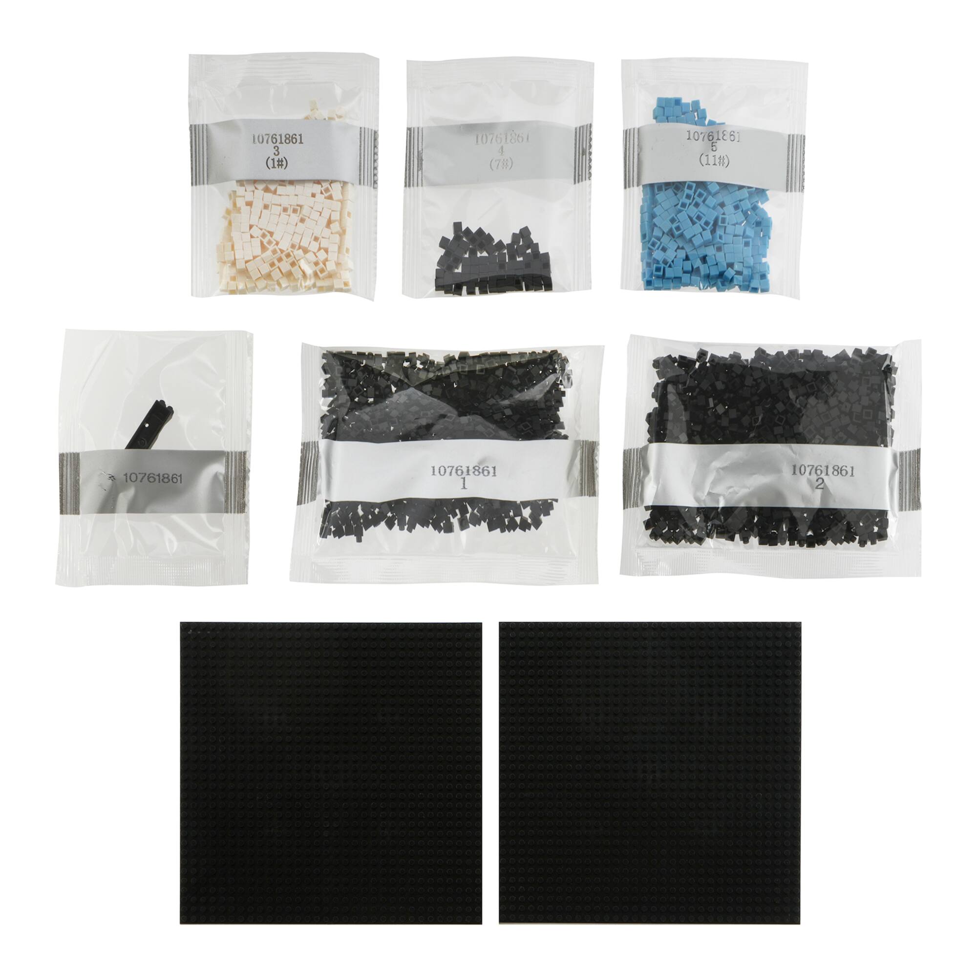 Seaside Pixelated Brick Art Kit by Make Market®